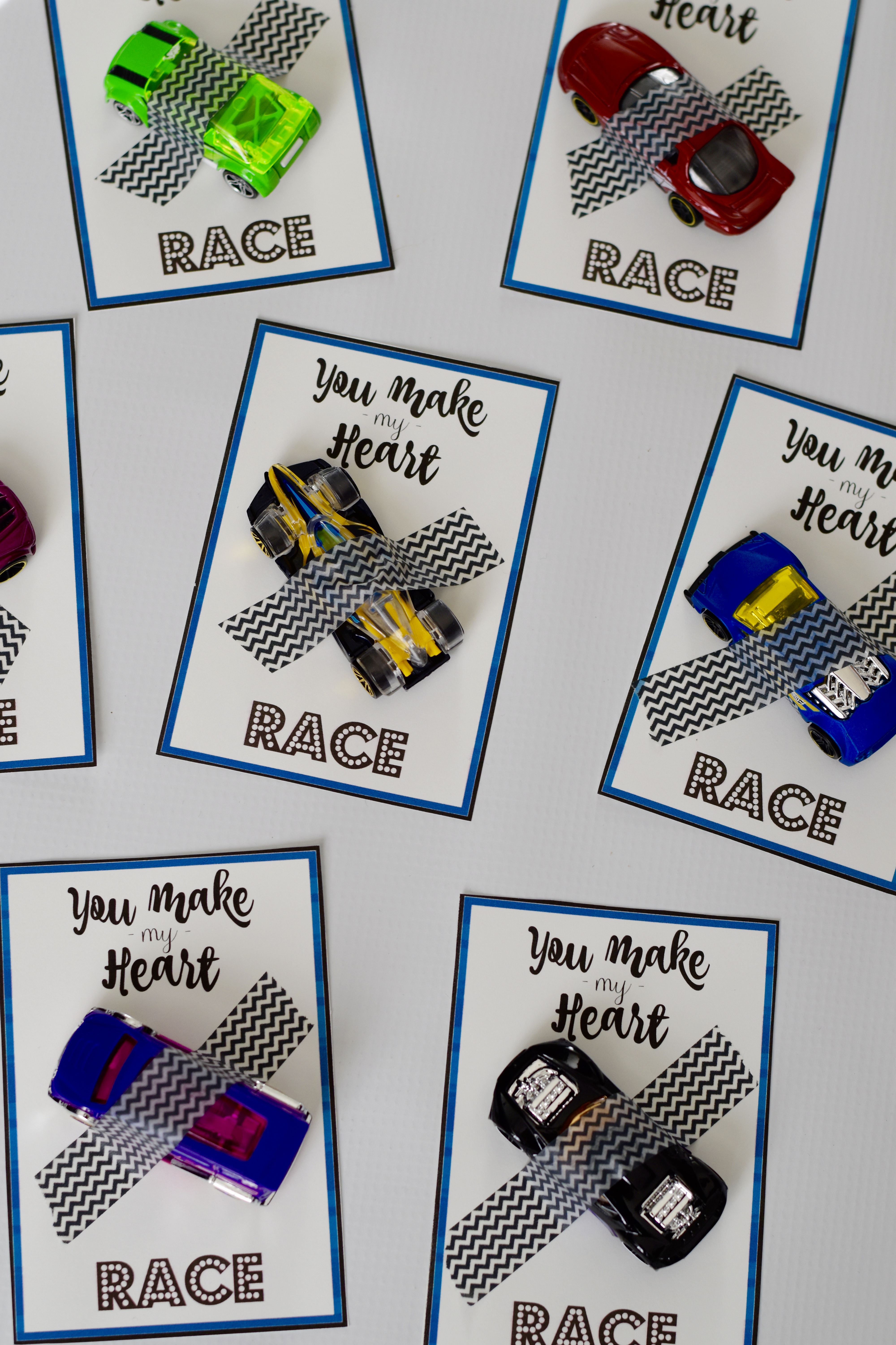 you make my heart RACE!